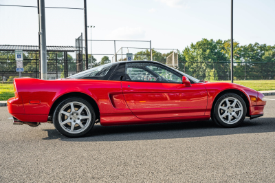 1994 Acura NSX in Formula Red over Black