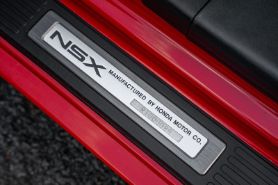 1994 Acura NSX in Formula Red over Black