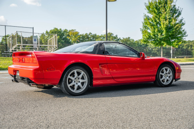 1994 Acura NSX in Formula Red over Black