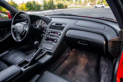 1994 Acura NSX in Formula Red over Black