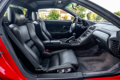 1994 Acura NSX in Formula Red over Black