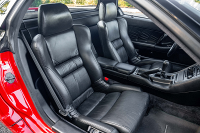 1994 Acura NSX in Formula Red over Black