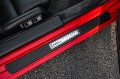 1994 Acura NSX in Formula Red over Black