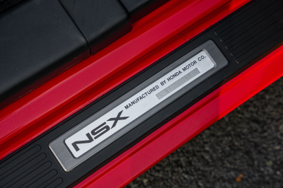 1994 Acura NSX in Formula Red over Black