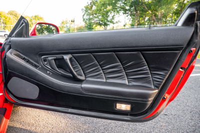1994 Acura NSX in Formula Red over Black