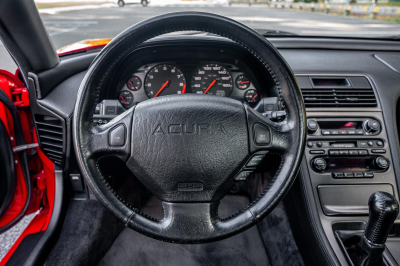 1994 Acura NSX in Formula Red over Black