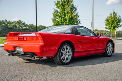 1994 Acura NSX in Formula Red over Black