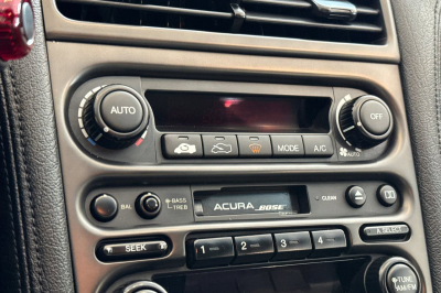 1994 Acura NSX in Formula Red over Black