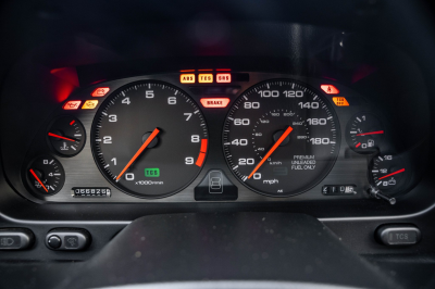 1994 Acura NSX in Formula Red over Black