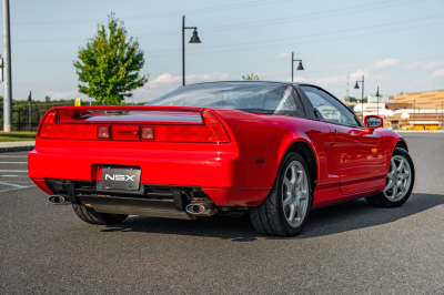 1994 Acura NSX in Formula Red over Black