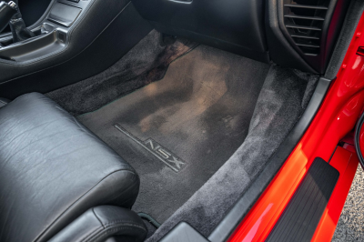 1994 Acura NSX in Formula Red over Black