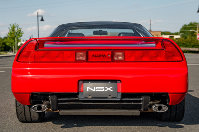 1994 Acura NSX in Formula Red over Black