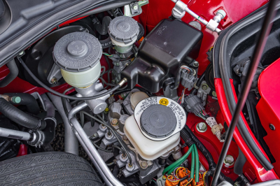 1994 Acura NSX in Formula Red over Black