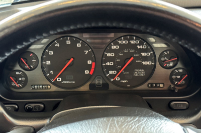 1994 Acura NSX in Formula Red over Black