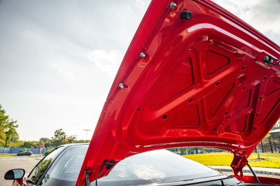 1994 Acura NSX in Formula Red over Black