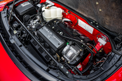1994 Acura NSX in Formula Red over Black