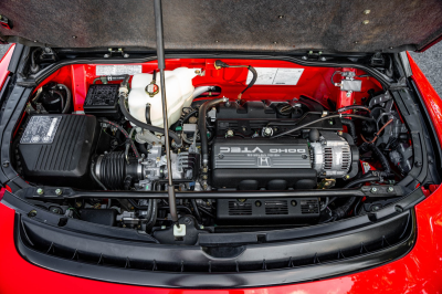 1994 Acura NSX in Formula Red over Black