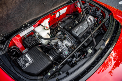 1994 Acura NSX in Formula Red over Black