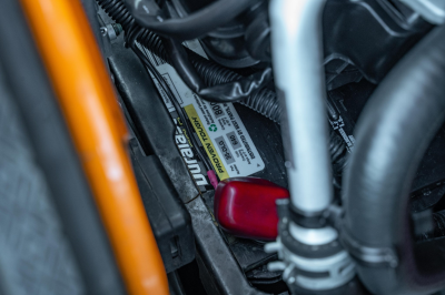 1994 Acura NSX in Formula Red over Black