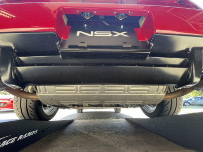 1994 Acura NSX in Formula Red over Black