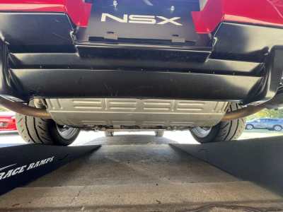 1994 Acura NSX in Formula Red over Black