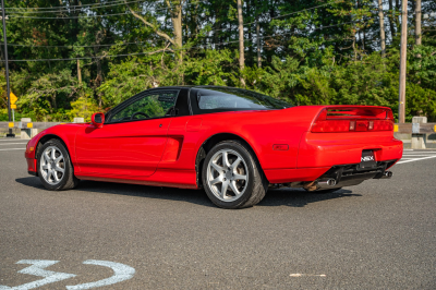 1994 Acura NSX in Formula Red over Black