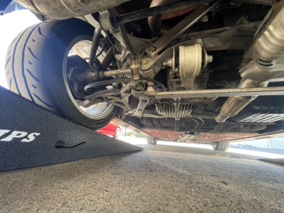 1994 Acura NSX in Formula Red over Black