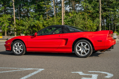 1994 Acura NSX in Formula Red over Black