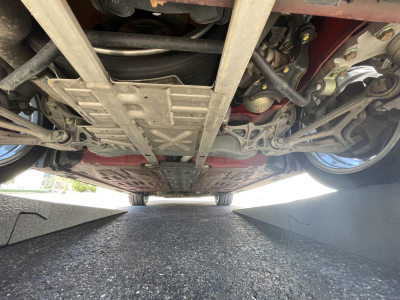 1994 Acura NSX in Formula Red over Black