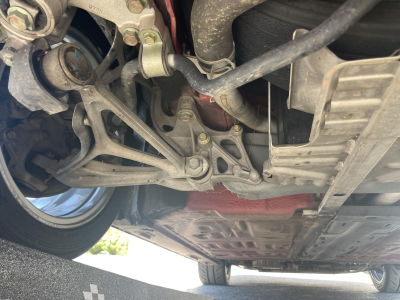 1994 Acura NSX in Formula Red over Black