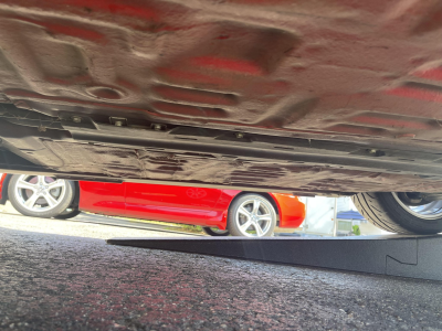 1994 Acura NSX in Formula Red over Black