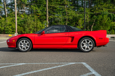 1994 Acura NSX in Formula Red over Black