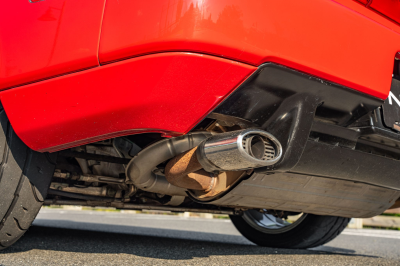 1994 Acura NSX in Formula Red over Black