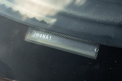 1994 Acura NSX in Formula Red over Black