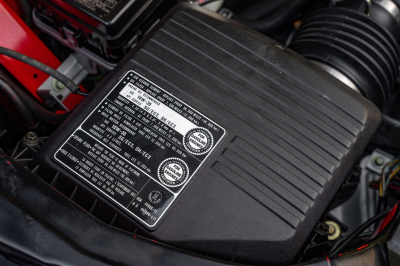 1994 Acura NSX in Formula Red over Black