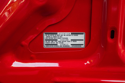 1994 Acura NSX in Formula Red over Black