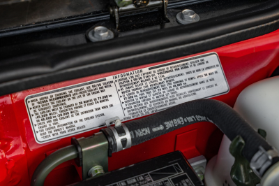 1994 Acura NSX in Formula Red over Black