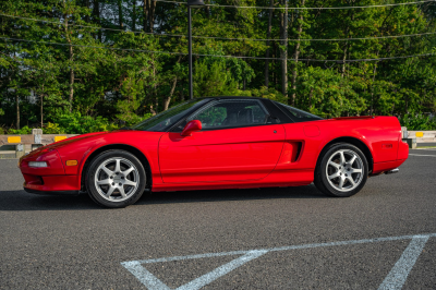 1994 Acura NSX in Formula Red over Black