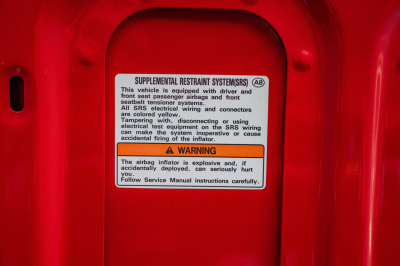 1994 Acura NSX in Formula Red over Black