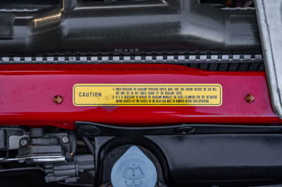 1994 Acura NSX in Formula Red over Black