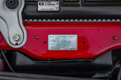 1994 Acura NSX in Formula Red over Black
