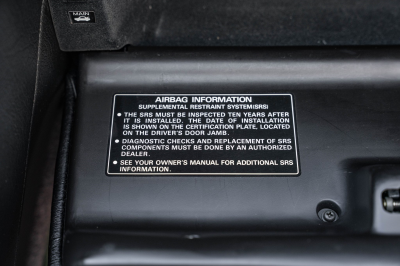 1994 Acura NSX in Formula Red over Black