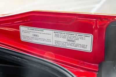 1994 Acura NSX in Formula Red over Black