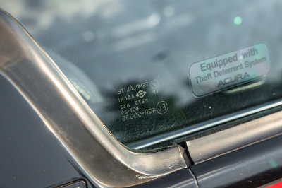 1994 Acura NSX in Formula Red over Black