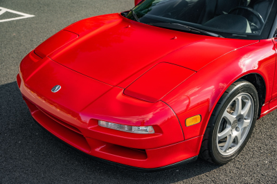 1994 Acura NSX in Formula Red over Black