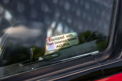 1994 Acura NSX in Formula Red over Black