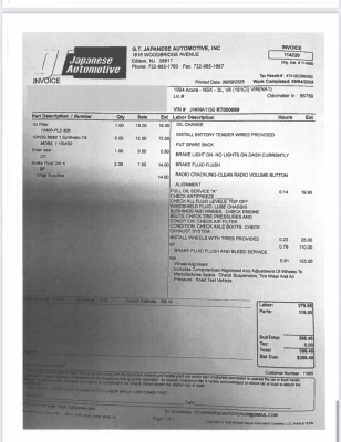 1994 Acura NSX in Formula Red over Black