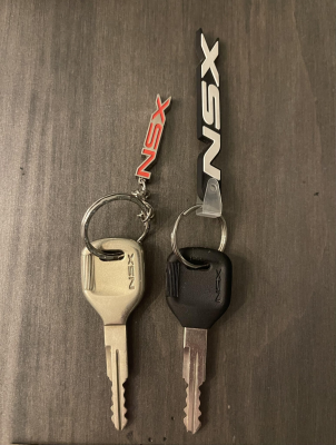 1994 Acura NSX in Formula Red over Black