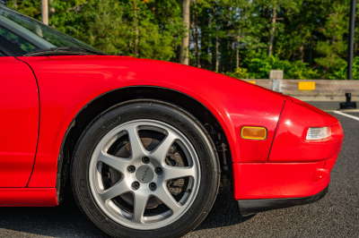 1994 Acura NSX in Formula Red over Black