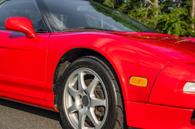 1994 Acura NSX in Formula Red over Black